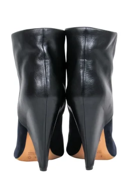 IRO - Colorblocked Suede & Leather Booties Sz 8.5