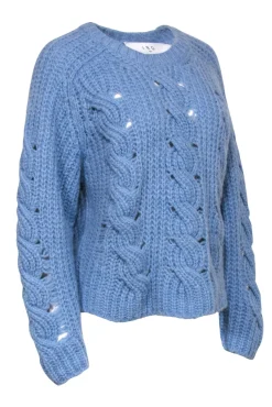 IRO - Sky Blue Chunky Knit Sweater Sz L