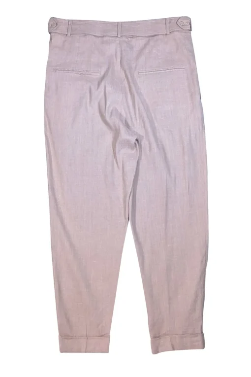 Isabel Marant - Blush Nude Linen Blend Pants Sz 10