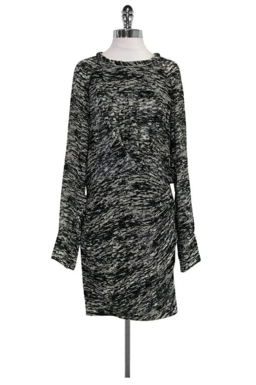 Isabel Marant - Grey Textured Dress Sz 10