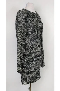 Isabel Marant - Grey Textured Dress Sz 10