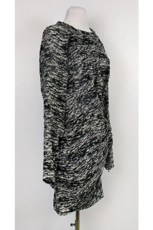 Isabel Marant - Grey Textured Dress Sz 10