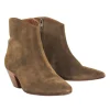 Isabel Marant - Olive "Dacken Suede" Short Boot Sz 10