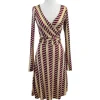 Issa London - Multicolor Print Silk Wrap Dress Sz 6