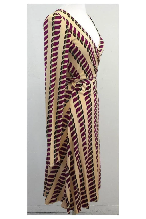 Issa London - Multicolor Print Silk Wrap Dress Sz 6
