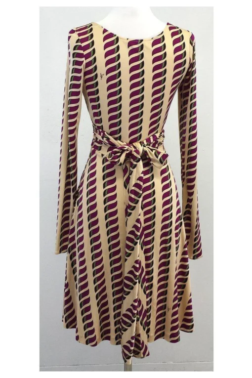 Issa London - Multicolor Print Silk Wrap Dress Sz 6