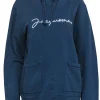 Jacquemus - Slate Blue Logo Embroidered Cotton Hoodie Sz M