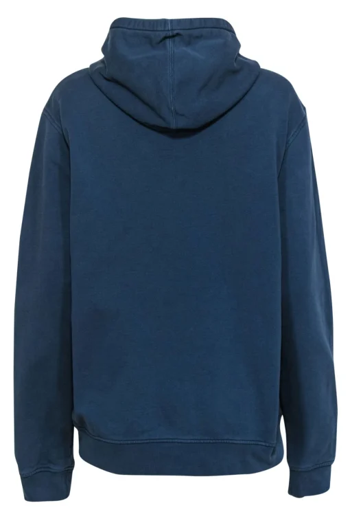 Jacquemus - Slate Blue Logo Embroidered Cotton Hoodie Sz M