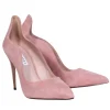 James Chan - Blush Pink Suede Scalloped Basic Pump sz 9.5