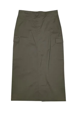 Jason Wu - Army Green Cargo Midi Skirt Sz M