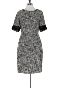 Jason Wu - Black & White Tweed Dress Sz 10