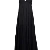 Jason Wu - Black Tiered Maxi Dress Sz S