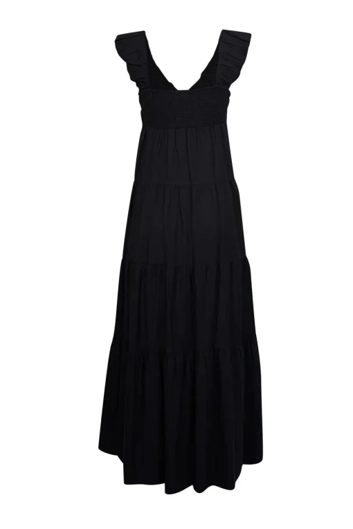 Jason Wu - Black Tiered Maxi Dress Sz S