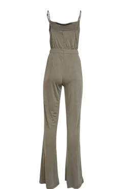 Jason Wu - Olive Green Sleeveless Jumpsuit Sz S