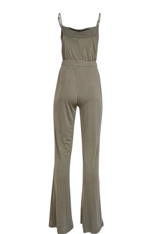 Jason Wu - Olive Green Sleeveless Jumpsuit Sz S