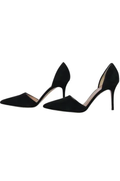 J.Crew - Black Suede d’Orsay Pumps Sz 7.5