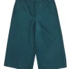 J.Crew - Emerald Green Cropped Culottes Trouser Sz 10