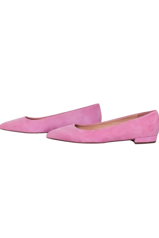 J.Crew - Light Pink Suede Pointed Toe Flats Sz 7.5