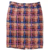 J.Crew Collection - Multicolor Print Silk Pencil Skirt 2
