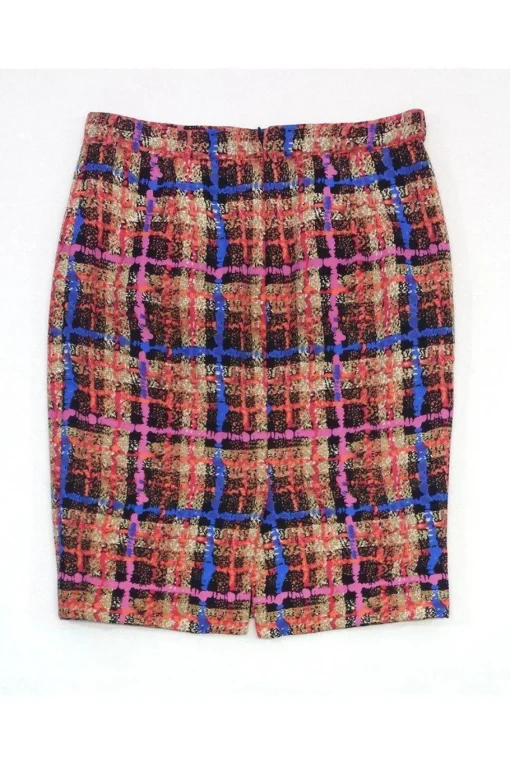 J.Crew Collection - Multicolor Print Silk Pencil Skirt 2