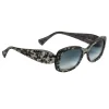 Jean Lafont - Grey & Black Print Sunglasses