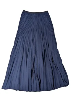 Jenni Kayne - Navy Pleated Midi Skirt Sz S