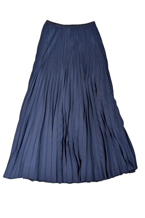 Jenni Kayne - Navy Pleated Midi Skirt Sz S