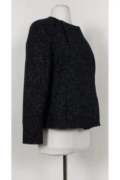 Jil Sander - Black Multicolor Speckled Blazer Sz M