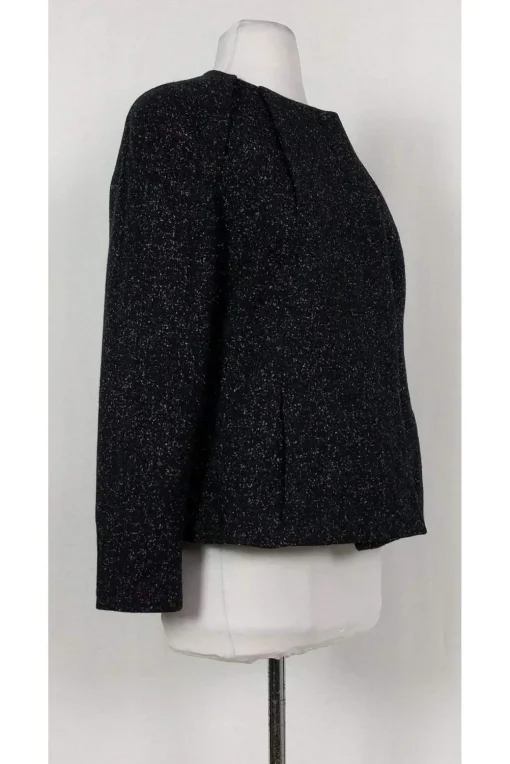 Jil Sander - Black Multicolor Speckled Blazer Sz M