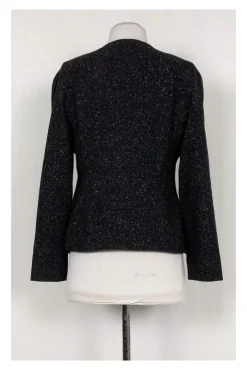 Jil Sander - Black Multicolor Speckled Blazer Sz M