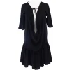 Jill Stuart - Black Deep Cowl Neck Dress Sz 6