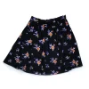 Jill Stuart - Embroidered Black Full Skirt Sz 2