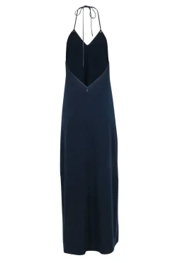 Jill Stuart - Navy Shift Silhouette Maxi Gown Sz 4