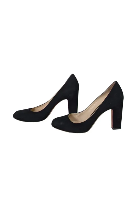 Jimmy Choo - Black Suede Heels Sz 9