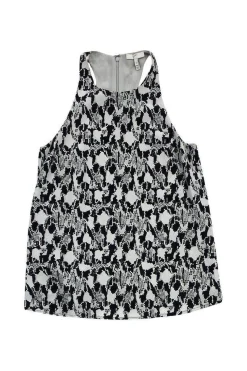 Joie - Black & Grey Abstract Print Tank Sz XS