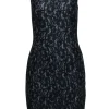 Joie - Black Lace Sleeveless Sheath Dress Sz S