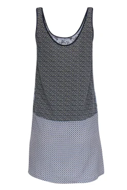 Joie - Blue Multi-Print Silk Shift Dress Sz XS