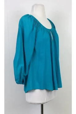 Joie - Bright Blue Cotton Blouse Sz XS