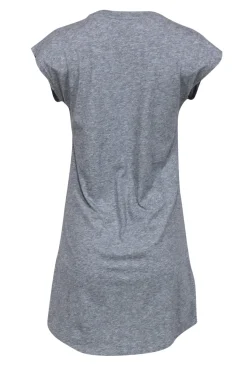 Joie - Grey Cap Sleeve Cotton T-Shirt Dress Sz XXS