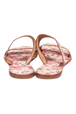 Joie - Pink Floral Print Double Strap Sandals Sz 7