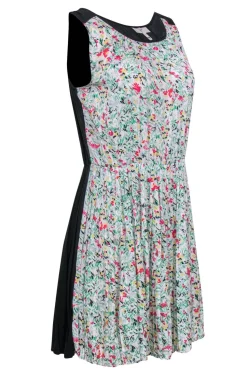 Joie - Pleated Floral Dress Sz S
