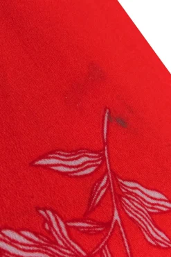 Joie - Red Floal Print Short Sleeve Wrap Dress Sz XXS
