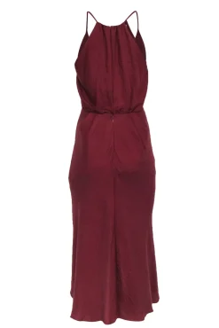 Joie - Rust Red Tulip Front Midi Dress Sz S