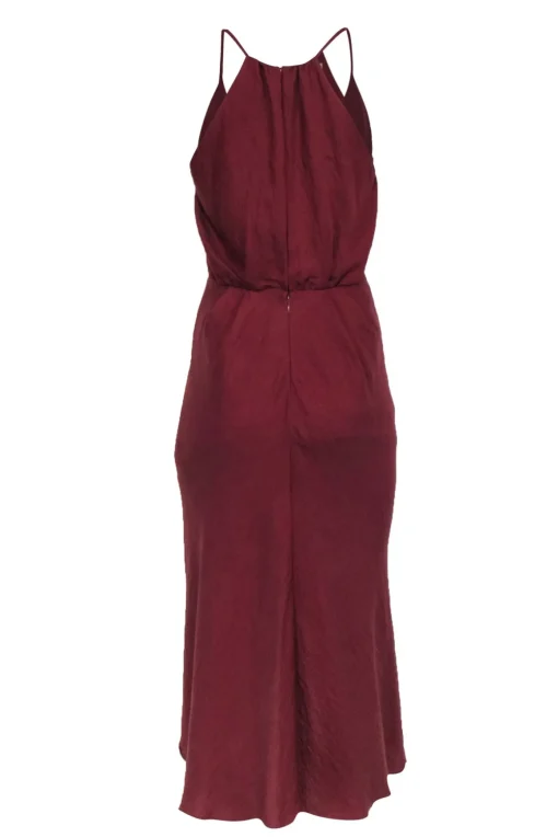 Joie - Rust Red Tulip Front Midi Dress Sz S