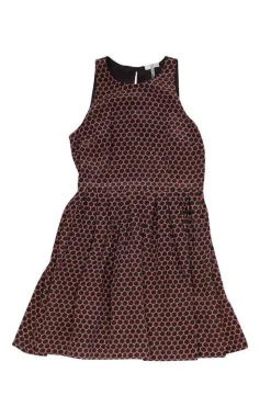 Joie - Silk Grey & Pink Sunburst Dress Sz S