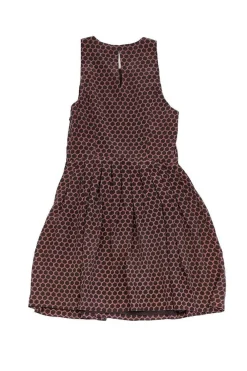 Joie - Silk Grey & Pink Sunburst Dress Sz S