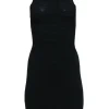 Jonathan Simkhai - Black Ribbed Bodycon Midi Dress Sz XS