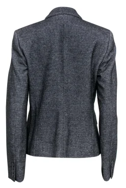 Joseph - Gray Heathered Single Button Blazer Sz 10