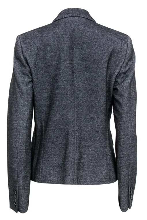 Joseph - Gray Heathered Single Button Blazer Sz 10