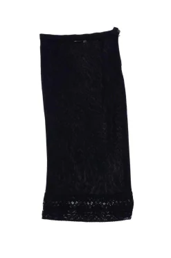 Karl Lagerfeld - Black Skirt Slip w/Lace Hem Sz 8